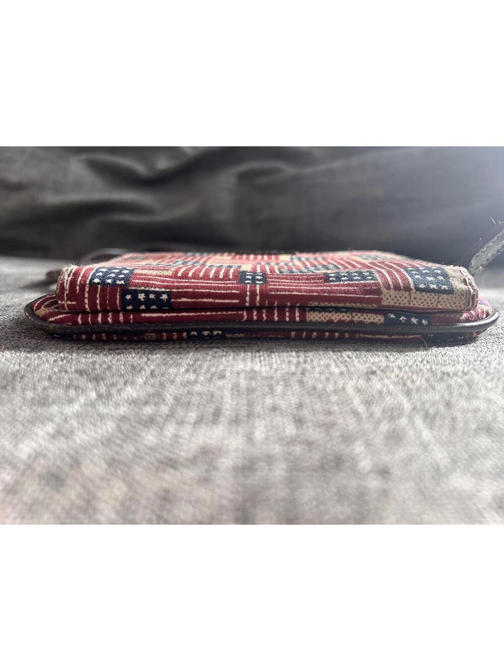 Longaberger Homestead Old Glory American Flag Wristlet Wallet - Picture 4 of 10